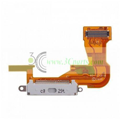 Dock Connector Flex Cable White repair parts for iPhone 3Gs 