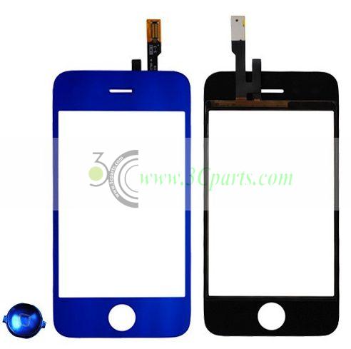 Electroplating Blue Digitizer Touch Screen Replacement for iPhone 3Gs
