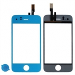 Digitizer Touch Screen with Home button Lens Replacement for iPhone 3Gs-Light Blue