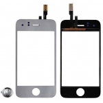Electroplating Silver Digitizer Touch Screen Replacement for iPhone 3Gs