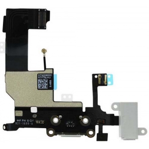 OEM Dock Connector Black Replacement for iPhone 5G White