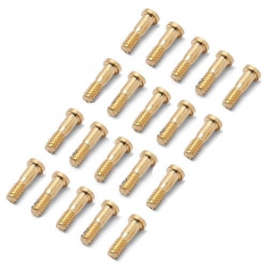 5-Point Star Bottom Screws for iPhone 5 Dock Connector - Gold (OEM) 2PCS