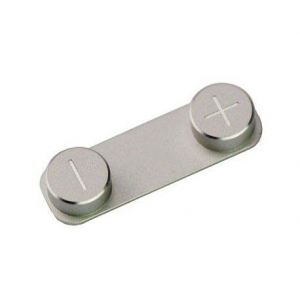 OEM Volume Button Silver for iPhone 5