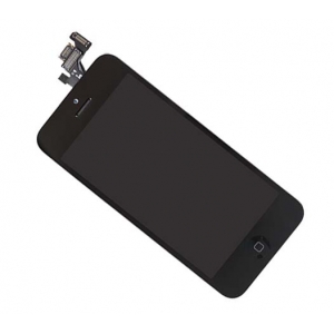 LCD Screen and Digitizer Full Assembly Black Replacement for iPhone 5