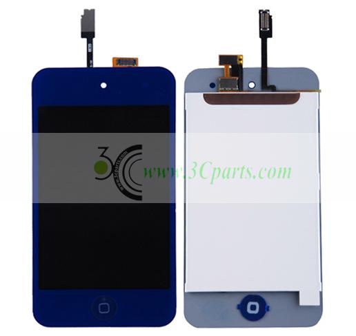 LCD Touch Digitizer Screen Assembly replacement Blue for iPod Touch 4