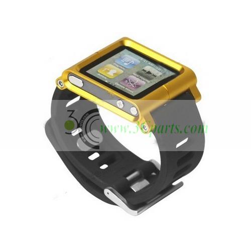 Aluminum Bracelet for iPod Nano 6 Yellow