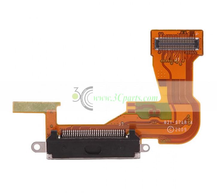Dock Connector Flex Cable Black repair parts for iPhone 3Gs 