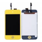 LCD Touch Digitizer Screen Assembly replacement Yellow for iPod Touch 4