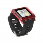 Aluminum Bracelet for iPod Nano 6 Red