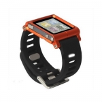 Aluminum Bracelet for iPod Nano 6 Orange