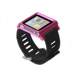 Aluminum Bracelet for iPod Nano 6 Pink