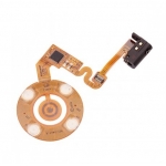 Click Wheel Flex Cable Black replacement for iPod Nano 2