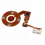 Click Wheel Flex Cable White replacement for iPod Nano 2