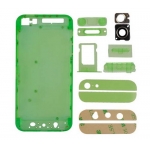 Colorful Full Housing Transparent Plastic Replacement Back Cover for iPhone 5