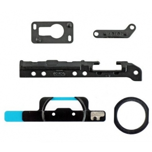 Home Button and Mounting Bracket Set Replacement ​for iPad Mini