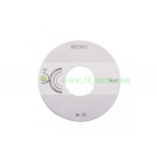 Click Wheel Cover White replacement for iPod Classic