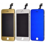 Plated LCD with Touch Screen Digitizer Assembly replacement for iPhone 5S