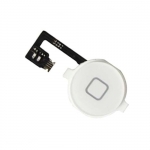 High Quality Home Button with PCB Membrane Flex Cable for iPhone 4 Black/White