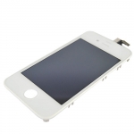 OEM LCD Touch Screen with Digitizer Assembly Replacement for iPhone 4 White