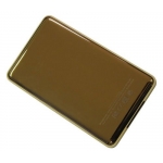 Gold Plated Rear Panel Back Cover replacement for iPod Video