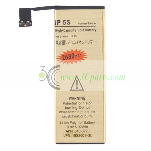 2680mAh Battery Replacement for iPhone 5S