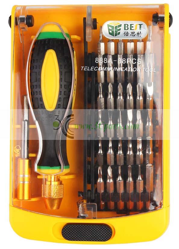 BST-888A 38 in 1 Screwdrivers Set for iPhone/PC/Laptop