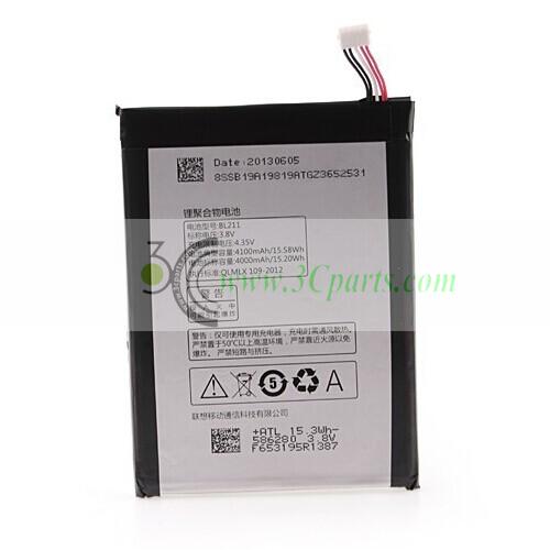 4000mAh Battery replacement for Lenovo P780