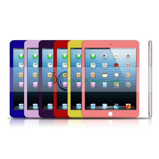 Color Tempered Glass LCD Screen Protector for iPad 2