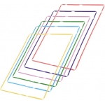 Color Plastic Screen Bezel Gasket Replacement for iPad 2