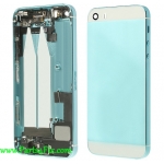 Colorful Metal Back Cover Housing Assembly with Other Replacement ​Parts for iPhone 5s-White top and...