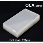 50pcs OCA Optical Clear Adhesive  0.25mm for iPhone 5S LCD Digitizer