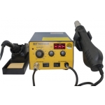 BEST-902D Helical Wind Hot Air Gun with Solder Iron 2 in 1 SMD Soldering Station