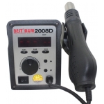 BEST-2008D single LED displayer leadfree Hot Air Gun with helical wind-Desolder Station