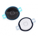 OEM Home Button with Plastic Pad Replacement Part for iPad Air 5 - Black/White