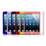 Color Tempered Glass LCD Screen Protector for iPad 2