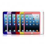Color Tempered Glass LCD Screen Protector for iPad 3(The New iPad)