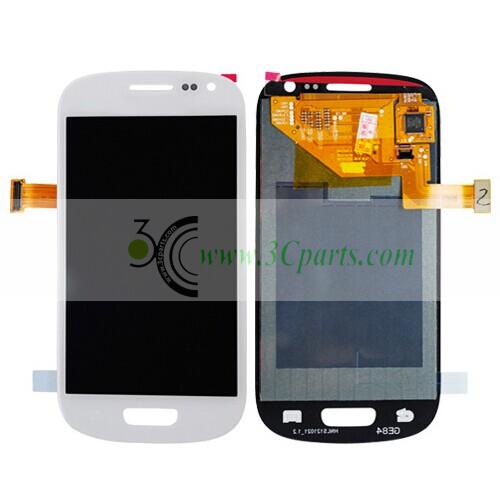 LCD with Touch Screen Digitizer Assembly for Samsung i8190 Galaxy S iii Mini (OEM) - White