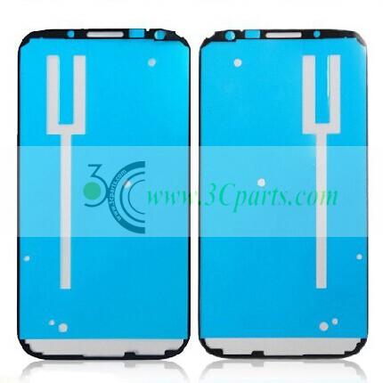 Front Housing Frame Bezel Plate Adhesive Sticker for Samsung N7100 Galaxy Note 2