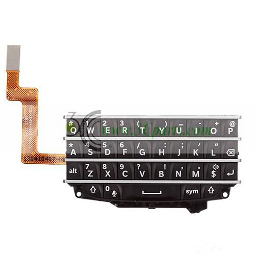 QWERTY Keypad with Keypad Board replacement Black for BlackBerry Q10