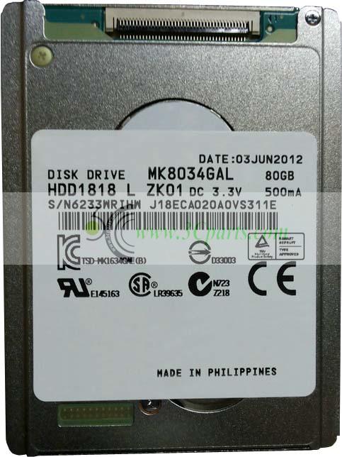MK8034GAL 80GB Hard Drive replacement for iPod Video