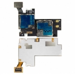 SIM Card Memory SD Card Flex Cable replacement for Samsung N7100 Galaxy Note 2