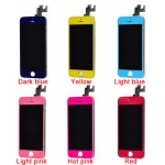 Colorful LCD with Touch Screen Digitizer Assembly with small parts replacement for iPhone 5S