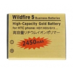 2450mAh Battery replacement for HTC Wildfire S G13 A510e HD7 HD3