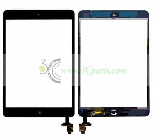 High Quality Touch Screen Digitizer with Home Button IC for iPad Mini Black/White