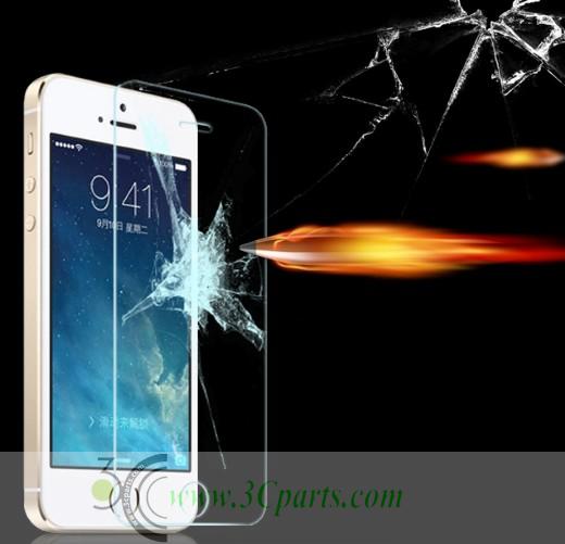 Transparent Clear Tempered Glass Film Curved Edge Screen Protector for iPhone 5G