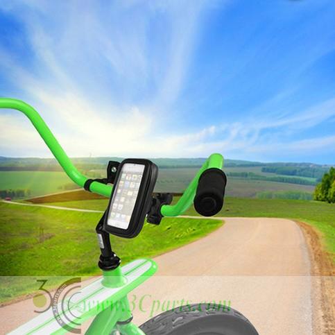 Water-proof Bag Bicycle Tough Touch Case Phone Holder for iPhone 5