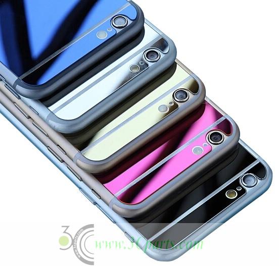 Colorful Plated (front +back )Tempered Glass Film Screen Protector for iphone 6 4.7inch