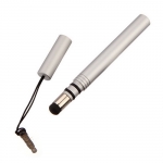 Stainless Stylus Pen with Anti-Dust Plug for Mobile Phone Tablet PC