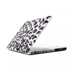 Purple ​Leopard Pattern Hard Case Protective Cover for Macbook Air/Pro/Retina