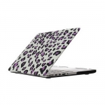 Purple ​Leopard Pattern Hard Case Protective Cover for Macbook Air/Pro/Retina